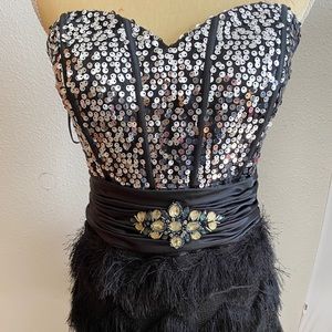 Black cocktail dress size 12